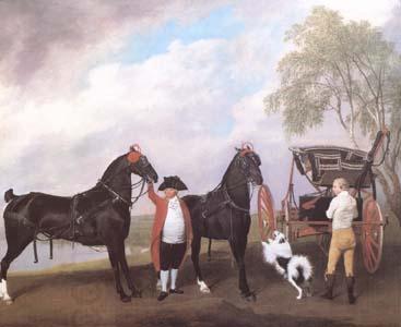 STUBBS, George The Prince of Wales' Phaeton (mk25) China oil painting art